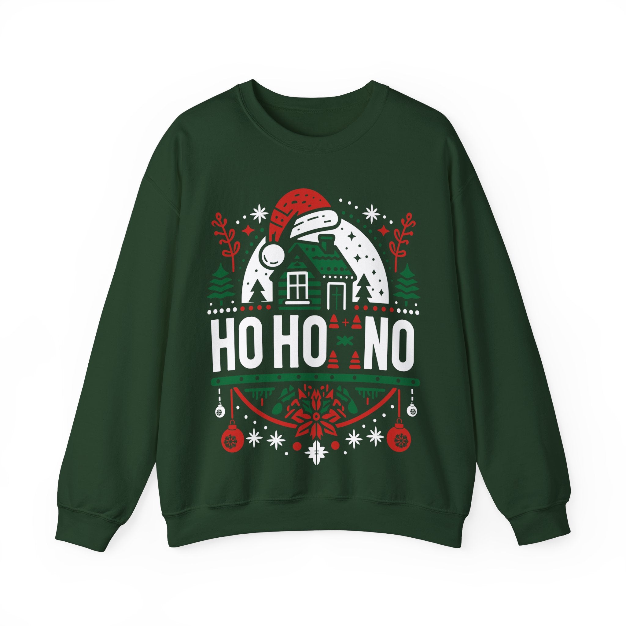 "Ho Ho No" Christmas Sweatshirt