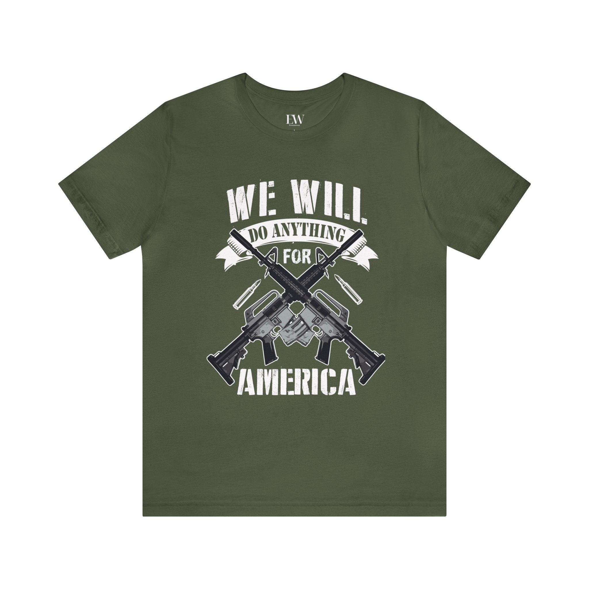 Anything For America Patriotic Shirt