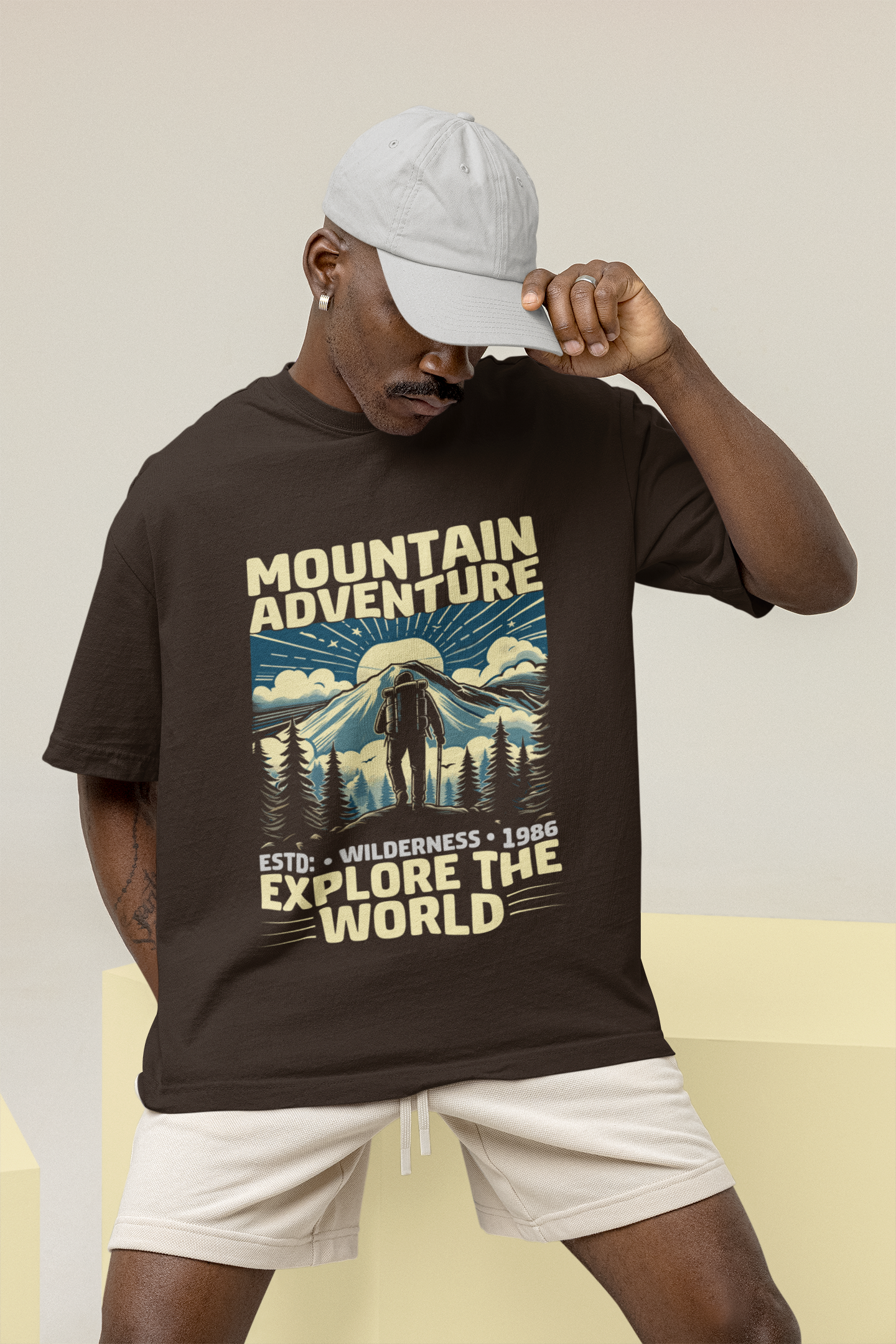 Mountain Adventure Vintage Shirt