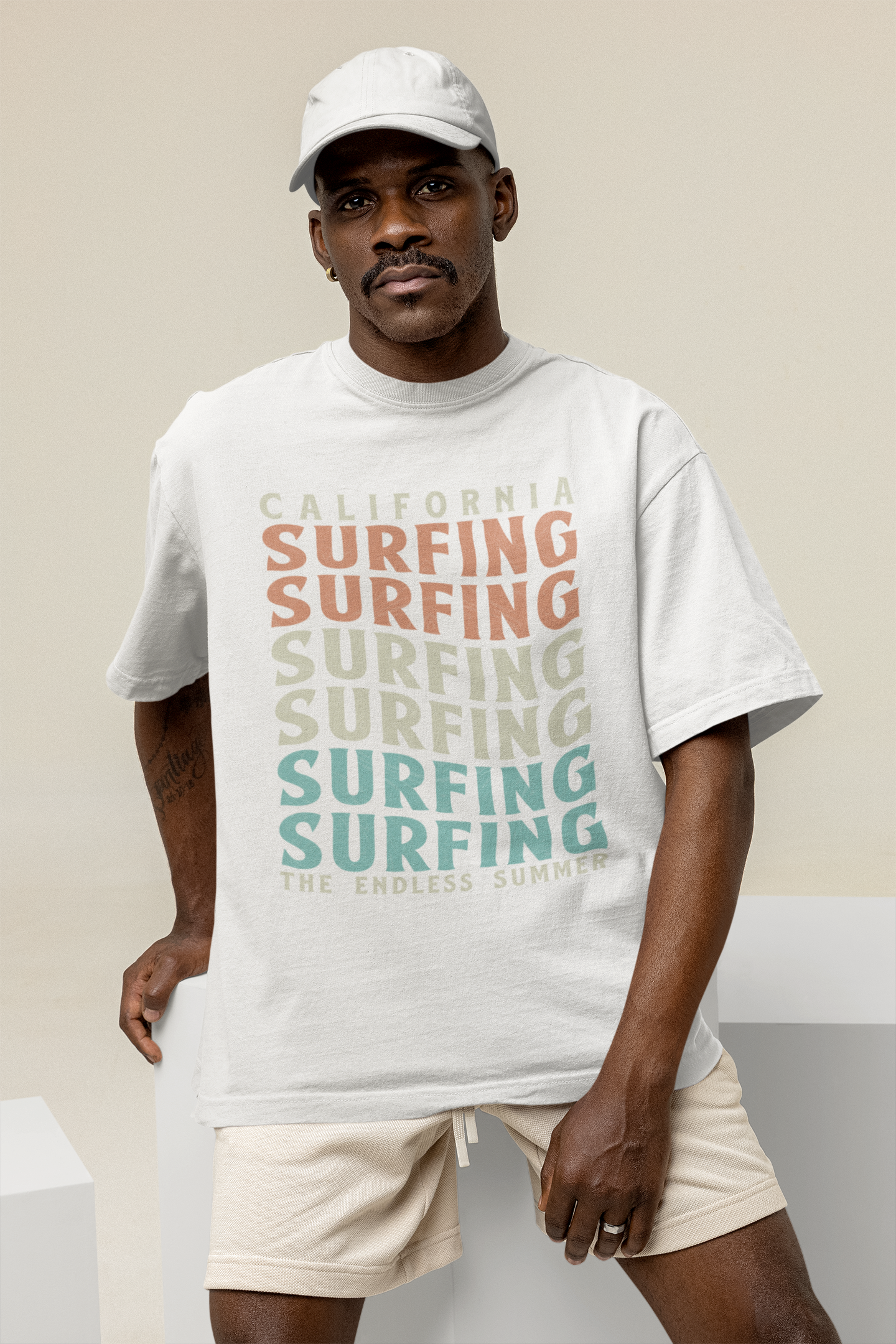 "California Surfing" Vintage Shirt