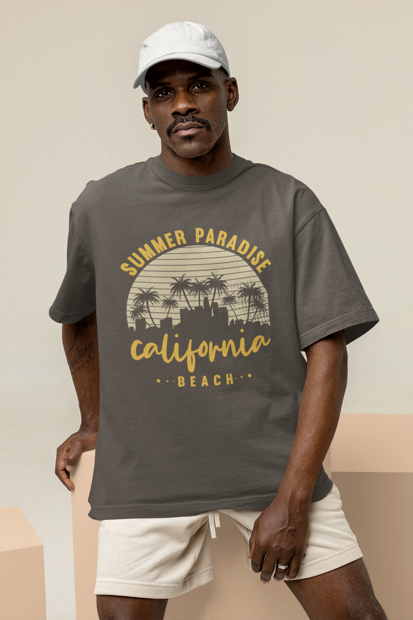 "California Beach" Vintage Shirt