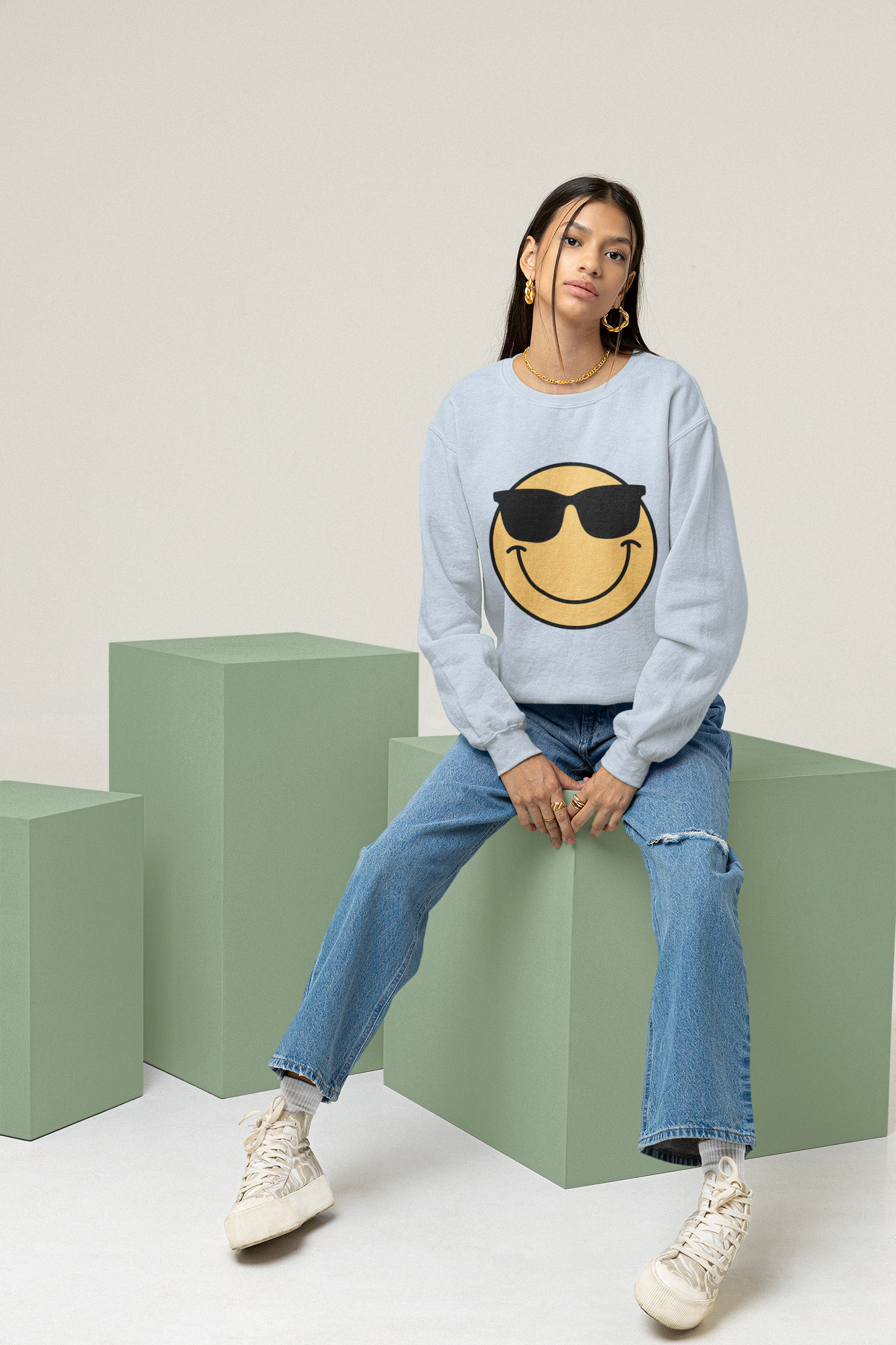 Cool Face Sweatshirt