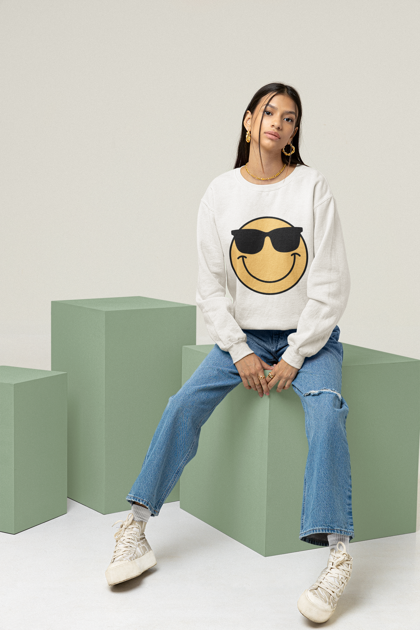 Cool Face Sweatshirt