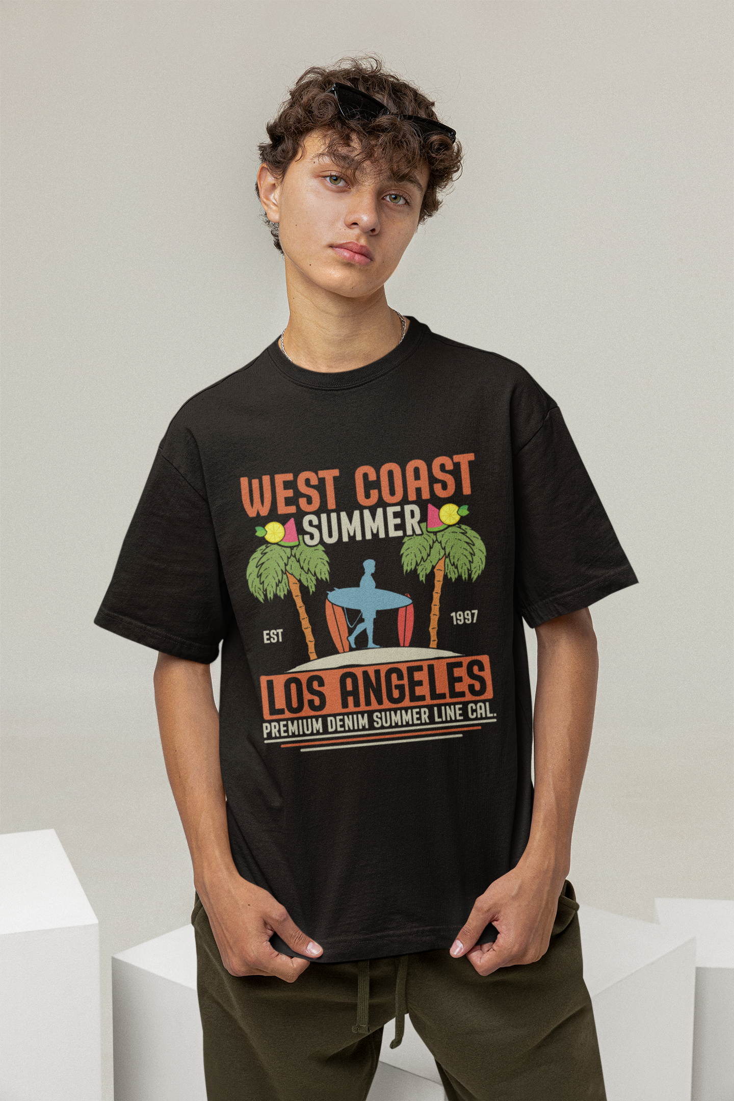 "West Coast Summer" Vintage Shirt