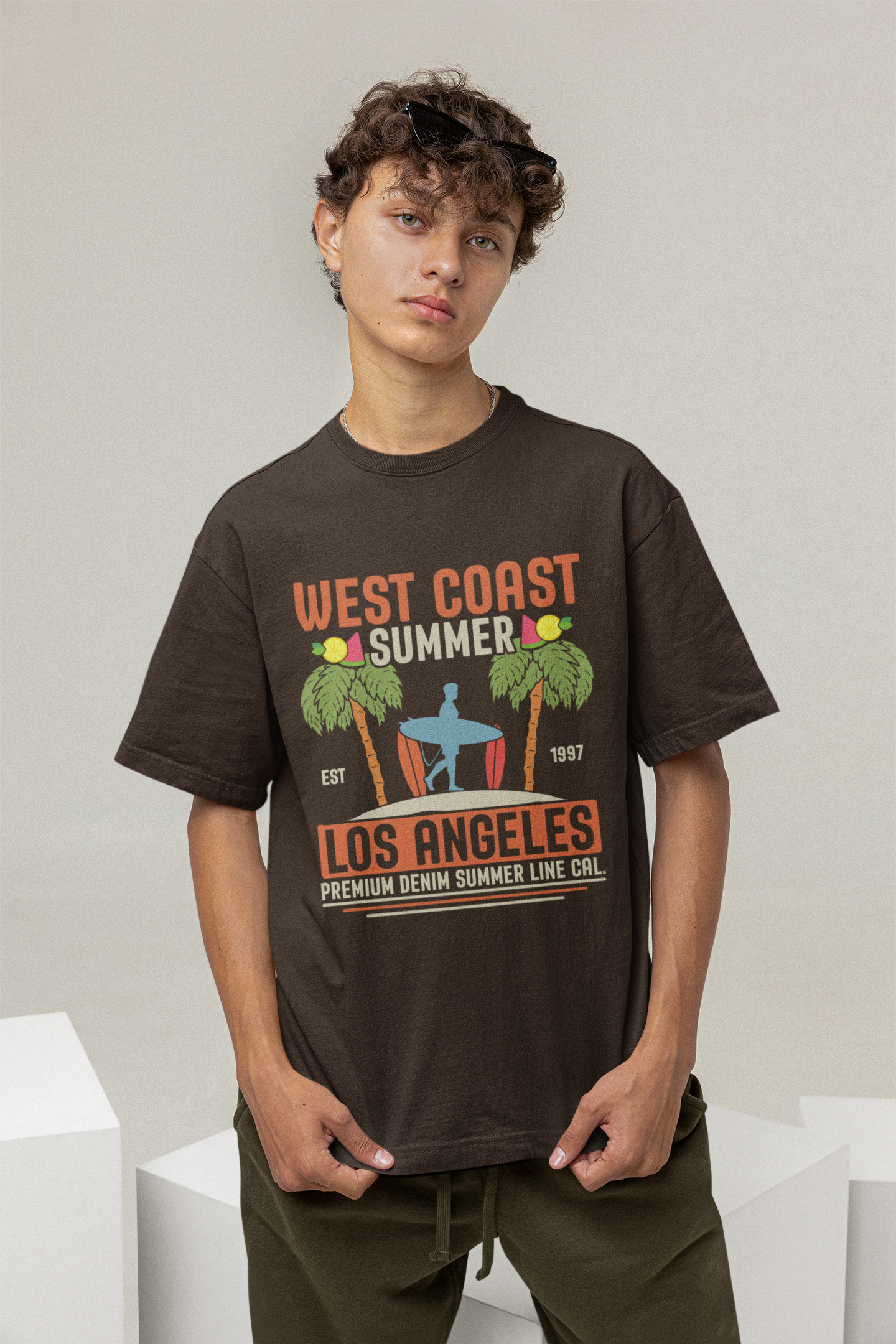 "West Coast Summer" Vintage Shirt